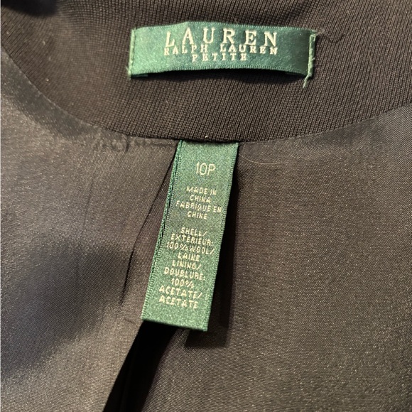 $60 NYE 🥳 Special Price Ralph Lauren Dark Blue Blazer with Gold Accents - Picture 3 of 5